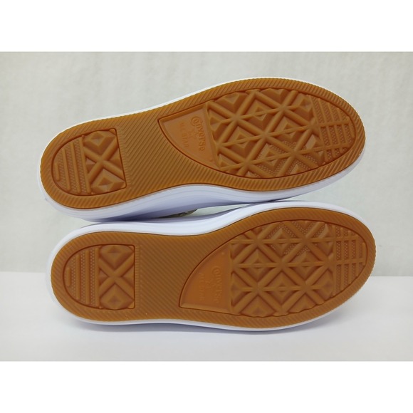 Converse Women's Chuck Taylor All Star Move Platform Sneakers A04365C Beige Sz 6 - Picture 8 of 10